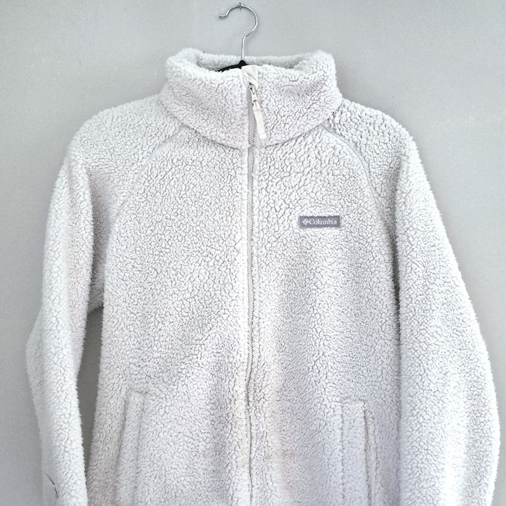 Columbia Women's Cream Teddy Sherpa Jacket